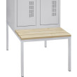 Cloakroom bench SG-250/2-S stationary