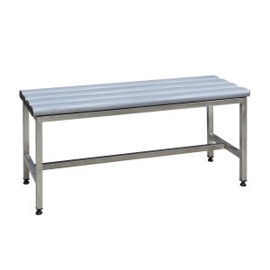 Bank mit rostfreiem Gestell C-1000P (AISI 304)
