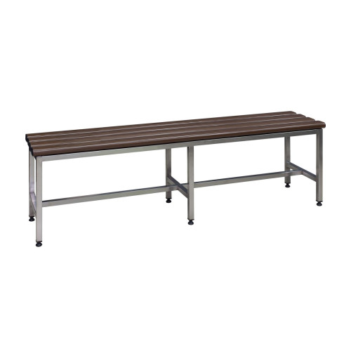 Bench with stainless steel frame C-1500P (AISI 304)