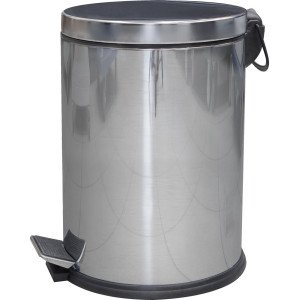 Trash bin with pedal 12 l