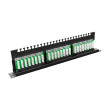 Patchpanel 1U mit 24 Ports