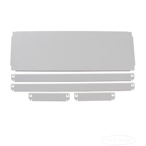 Galvanized shelf set ST 1200x300