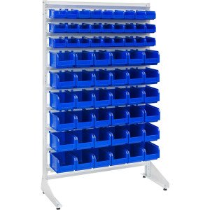 Einseitige Regale für Befestigungselemente 1500 K701-36/K702-27
