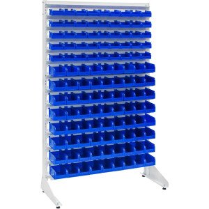 Regał z pojemnikami jednostronny 1500 K702-72/K703-45