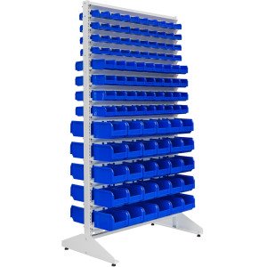 Regał z pojemnikami dwustronny 1800 K701-60/K702-72/K703-72