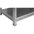 Rack with 3 shelves ST 760x750x300 Zinc