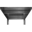 Rack with 3 shelves ST 760x750x300 Zinc