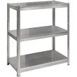 Rack with 3 shelves ST 760x750x300 Zinc