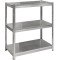 Rack with 3 shelves ST 760x920x300 Zinc