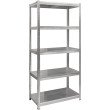 Rack with 5 shelves ST 1820x1200x300 Zinc