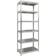 Rack with 6 shelves ST 2280x1200x600 Zinc