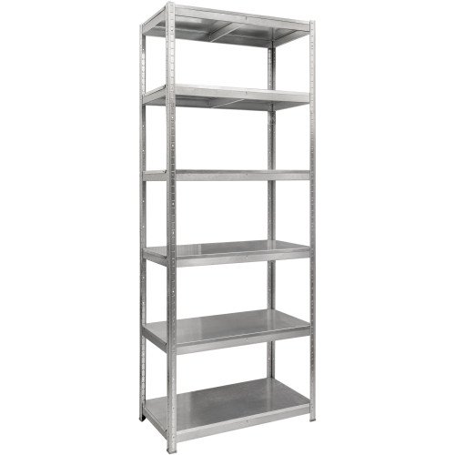 Rack with 6 shelves ST 2280x1200x600 Zinc