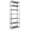 Rack with 7 shelves ST 2730x920x300 Zinc
