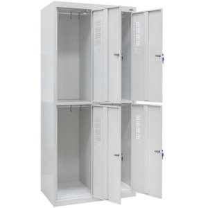 Szafa ubraniowa metalowa SOM-400/2-4