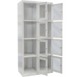 Locker with acrylic doors SO-400/2-8A