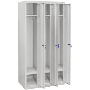 Garderobenschrank SOM-300/3 op. 6er-Pack