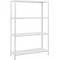 Regal MS 4 mit Fachböden 1450x1000x400 Weiß (RAL-9016)