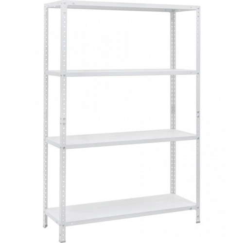 Regał MS 4 półki 1450x1000x400 Biały (RAL-9016)