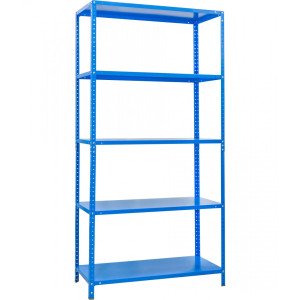Rack MS 5 shelves 1970x1000x400 Blue (RAL-5012)
