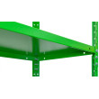 Regał MS 5 półek 1970x1000x400 Zielony (RAL-6018)