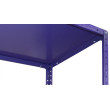 Regał MS 5 półek 1970x1000x400 Fioletowy (RAL-4005)