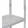 Regal MS 4 mit Fachböden 1450x1000x300 Grau (RAL-7035)
