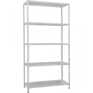 Rack MS 5 shelves 1970x1000x400 Gray (RAL-7035)