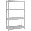 Rack with 4 shelves ST 1520x750x600 Powder