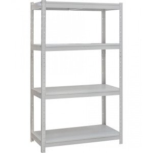 Rack with 4 shelves ST 1520x750x600 Powder