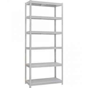 Regal mit 6 Regalen ST 2280x750x300 Pulverbeschichtet