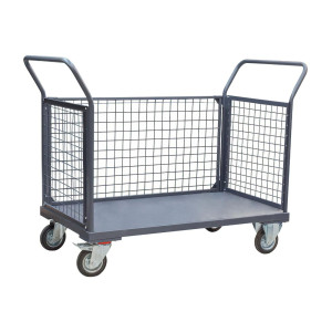 Platform mesh cart TPS-3C-9x6