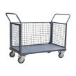 Platform mesh cart TPS-3C-12x7