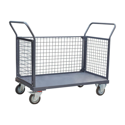 Platform mesh cart TPS-3C-12x7