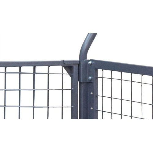 Platform mesh cart TPS-3C-12x7