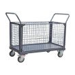 Platform mesh cart TPS-4C-15x8