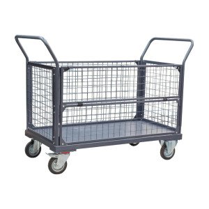 Platform mesh cart TPS-4C-9x6