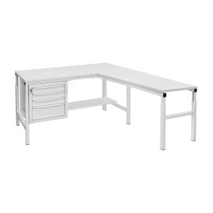 Narożny stół montażowy SMA-C 120 3SM ESD