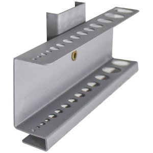 Drill bits holder for perforated panel