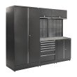 Zestaw regałów sciennych warsztatowych, garażowych MODUL L-03-002 G(2,0) op