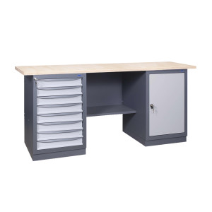 Werkbank der Serie PROFI 41 8S/D P