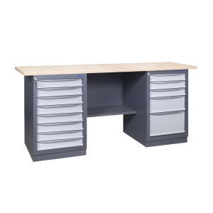 Werkbank der Serie PROFI 41 8S/3SML P