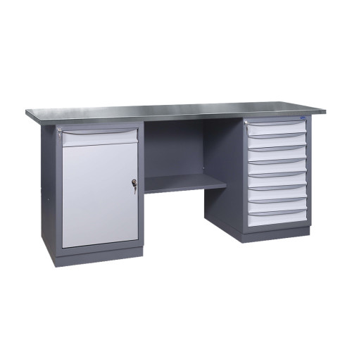 Werkbank der Serie PROFI 41 SD/8S S