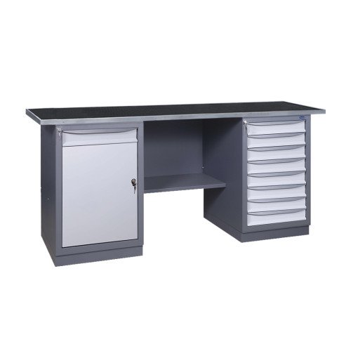 Werkbank der Serie PROFI 41 SD/8S R