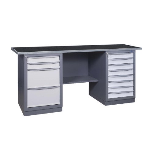 Werkbank der Serie PROFI 41 2S2L/8S R