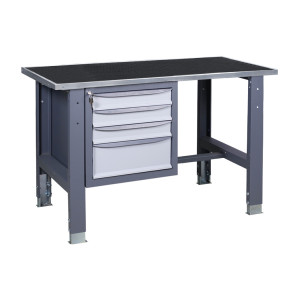 Werkbank auf stationären verstellbaren Stützen VR 21 3SM R