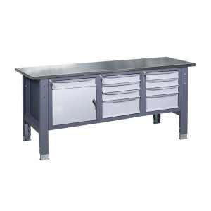 Workbench on stationary adjustable supports VR 41 3SM/3SM/SD S
