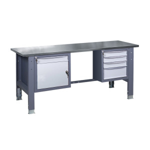 Workbench on stationary adjustable supports VR 41 3SM/SD S
