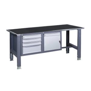 Workbench on stationary adjustable supports VR 41 SD/3SM R