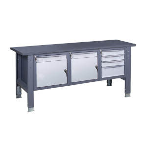 Workbench on stationary adjustable supports VR 41 3SM/SD/SD M
