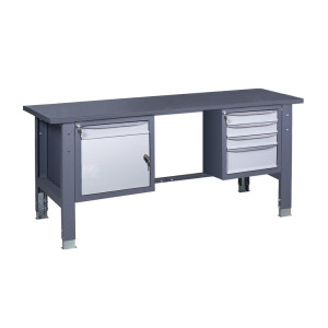 Workbench on stationary adjustable supports VR 41 3SM/SD M
